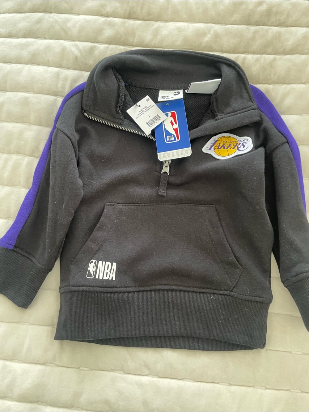 NWT 3T Lakers sweatshirt